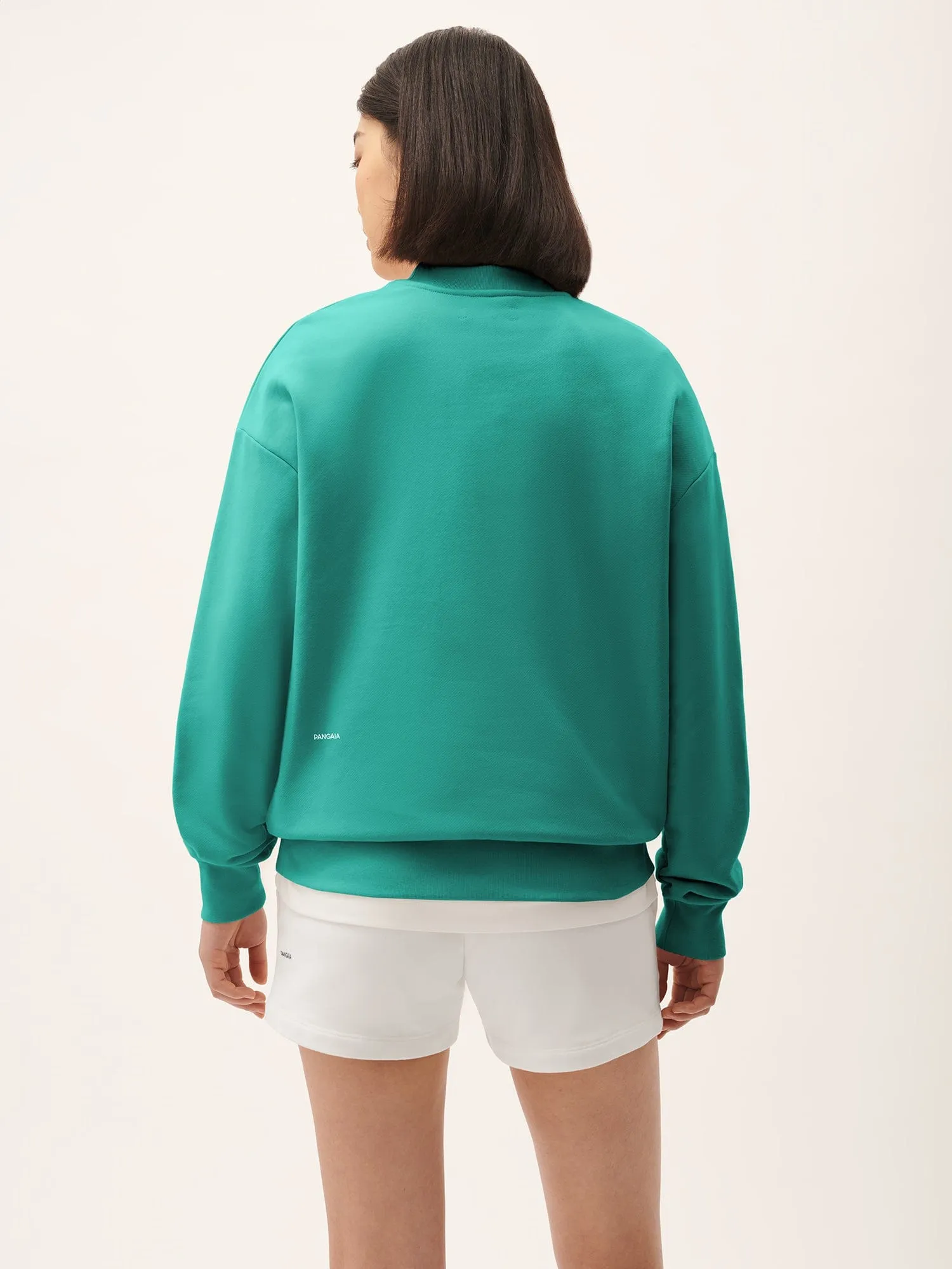 Womens 365 Midweight Sweatshirt—Malachite Green