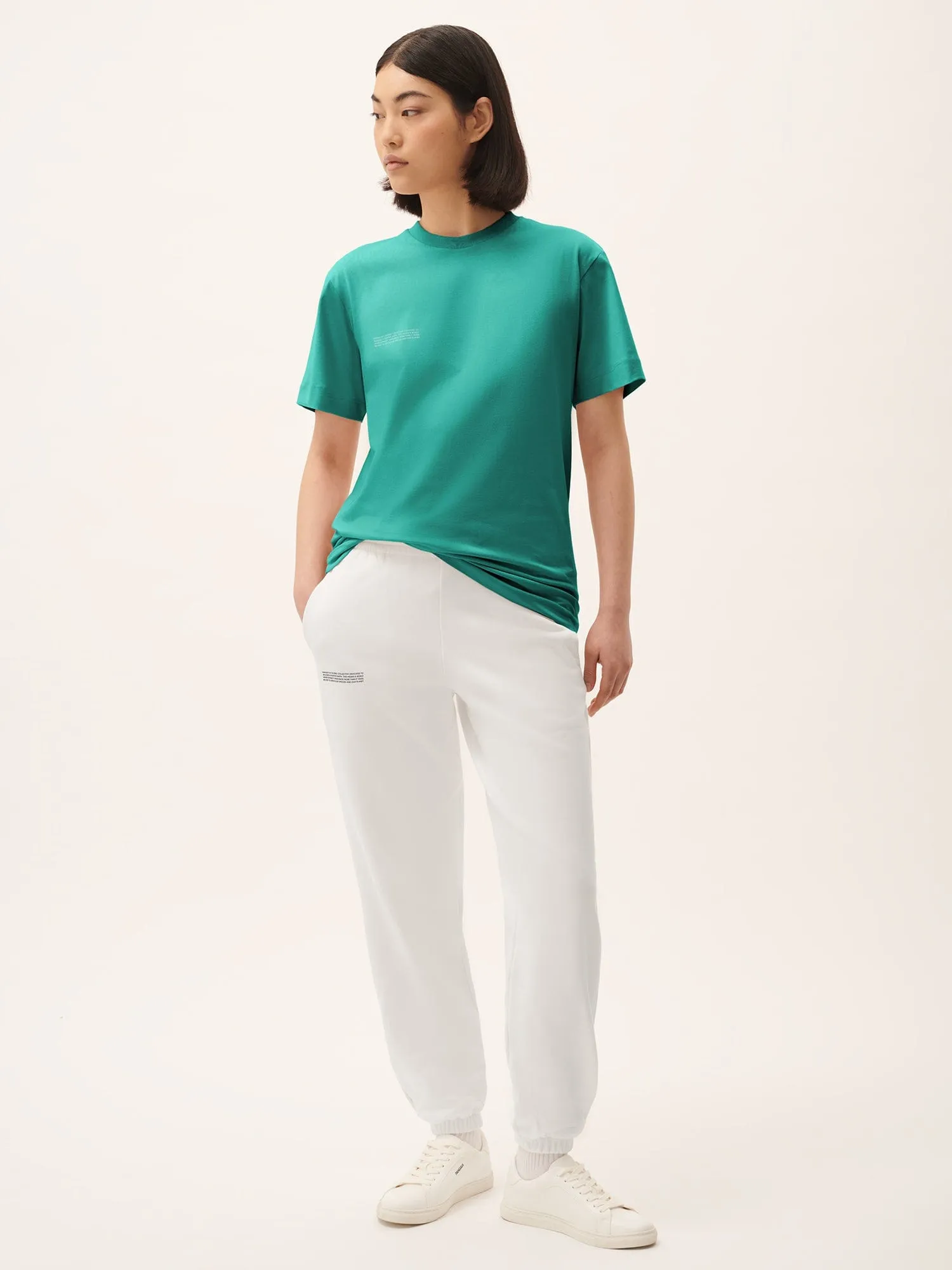 Womens 365 Midweight T-shirt—Malachite Green