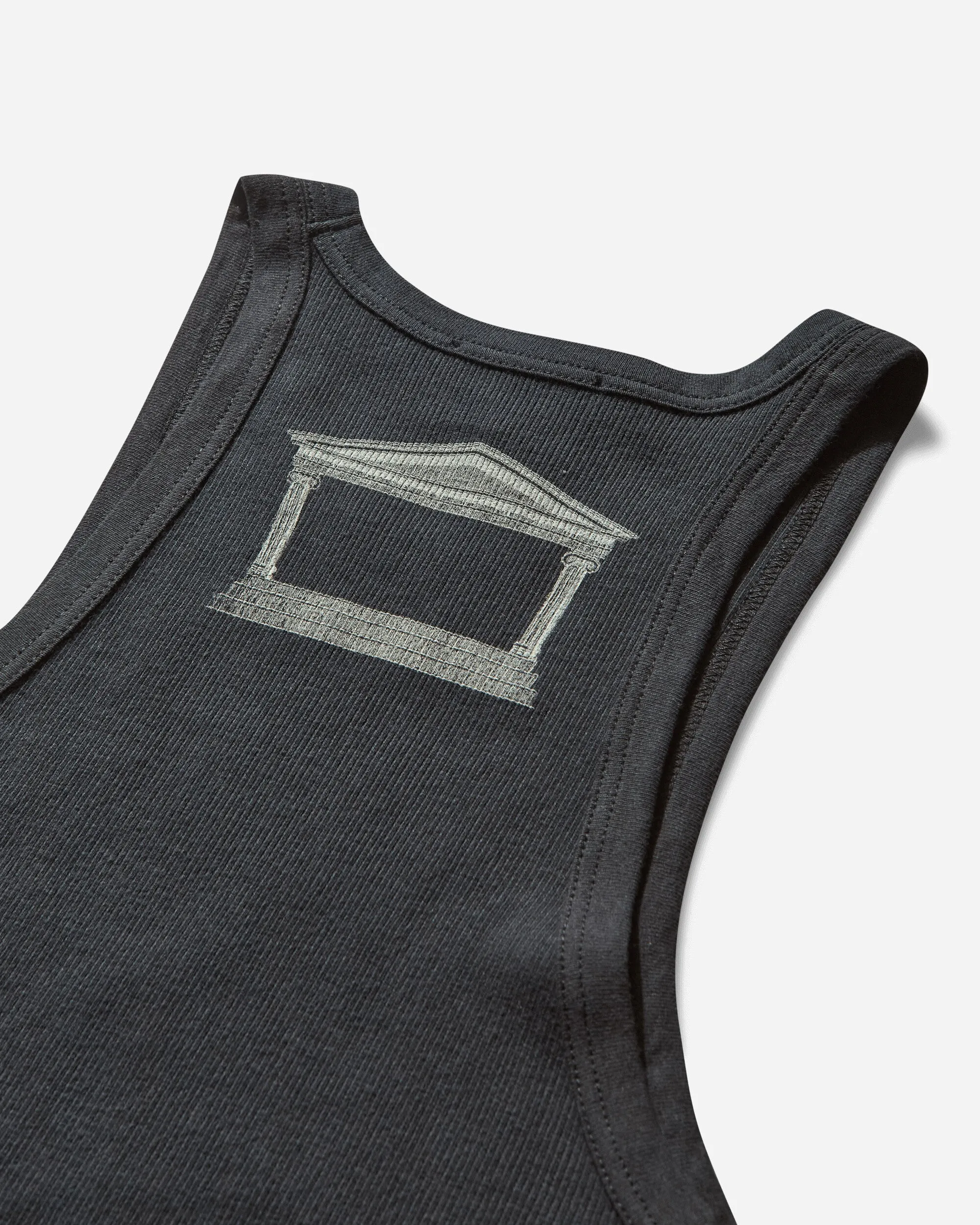 Women's Ancient Temple Lightweight Vest Dress Washed Black