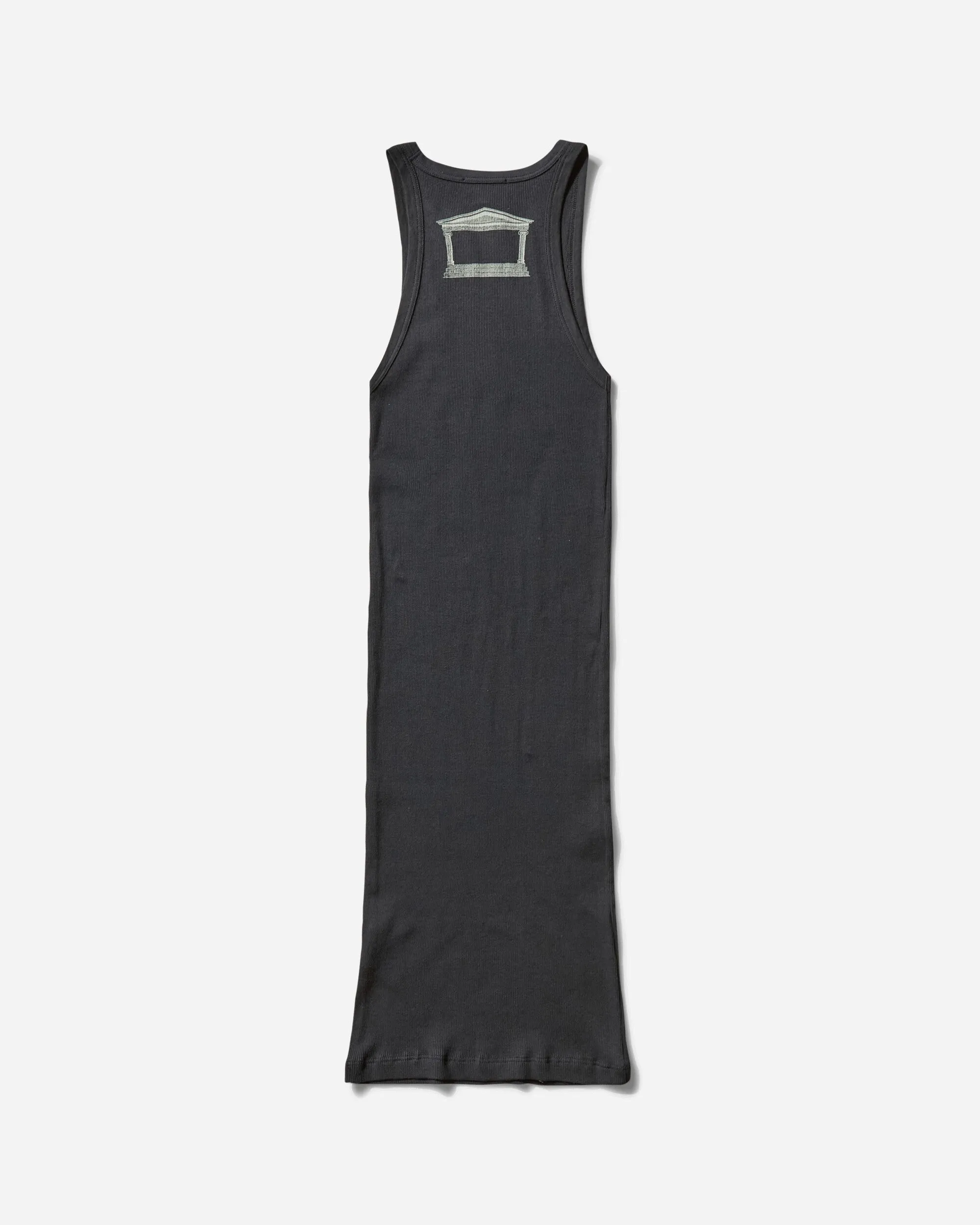Women's Ancient Temple Lightweight Vest Dress Washed Black