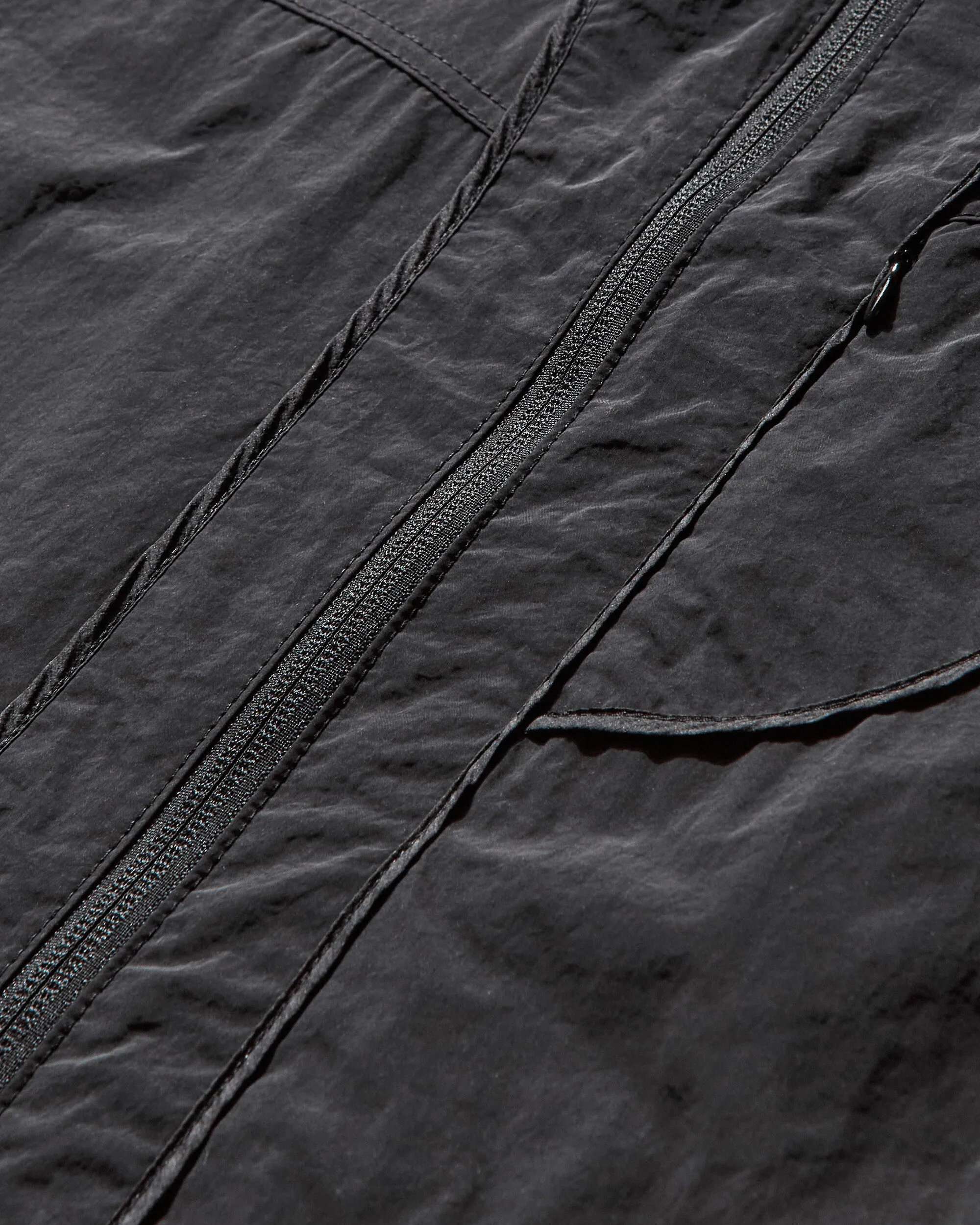 Women's Paneled Crop Jacket Black