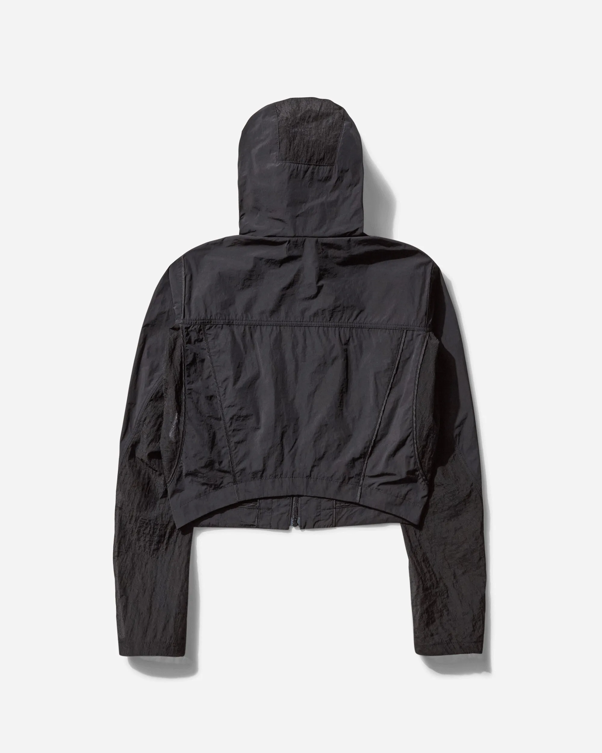 Women's Paneled Crop Jacket Black