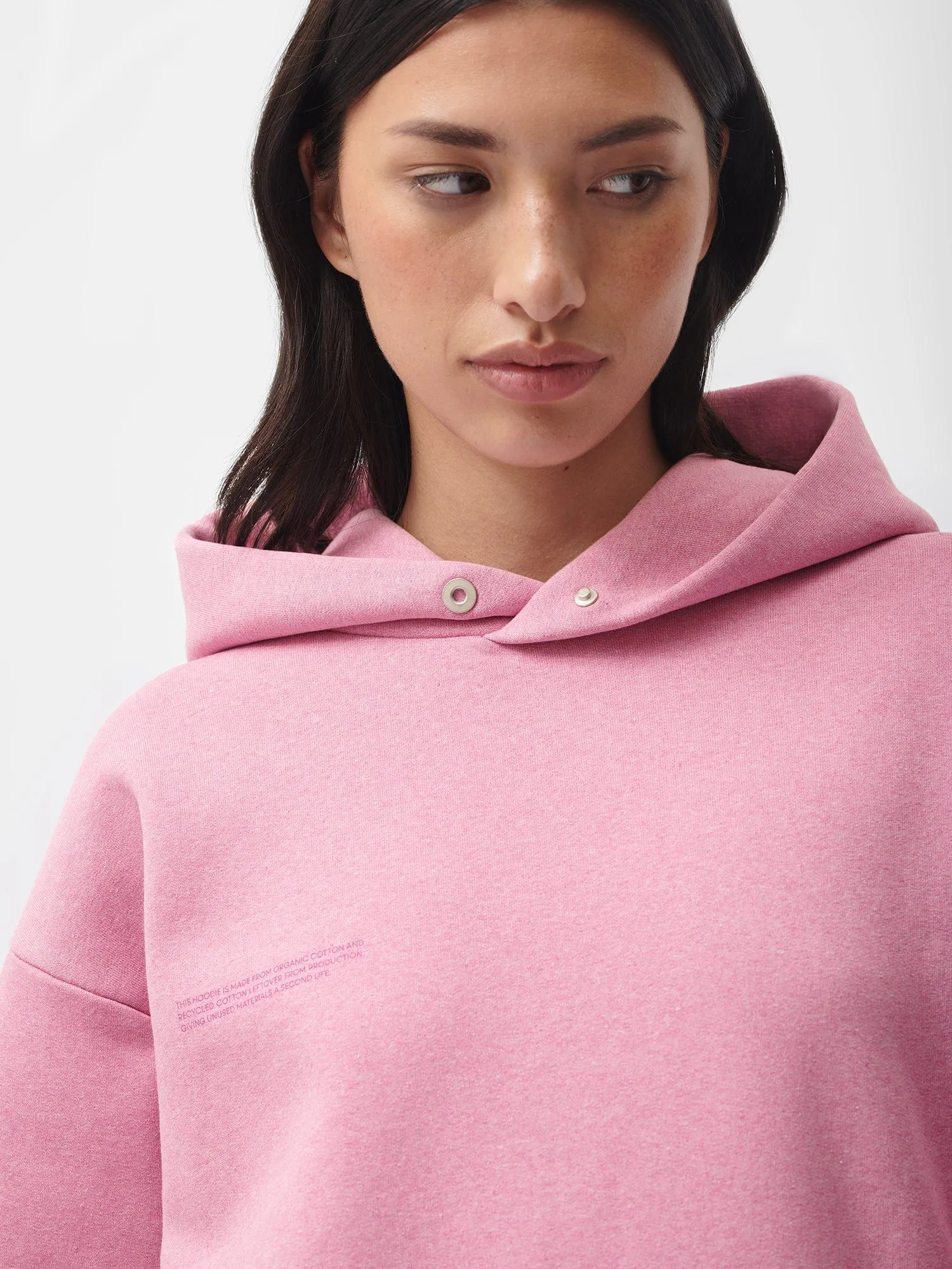 Womens Reclaimed Cotton Hoodie—reclaim sakura