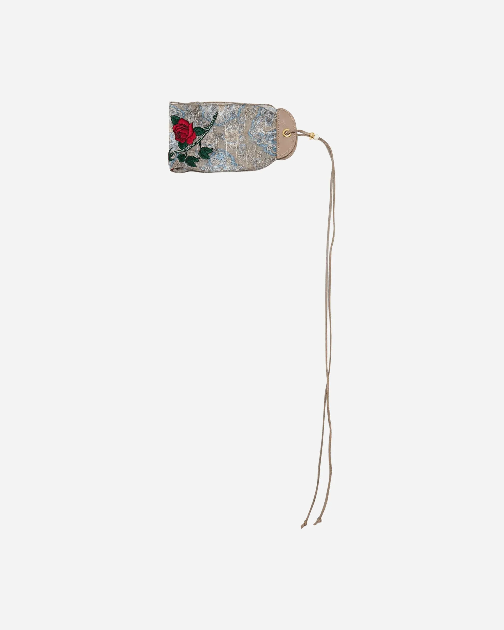 Women's Silk Choker Beige