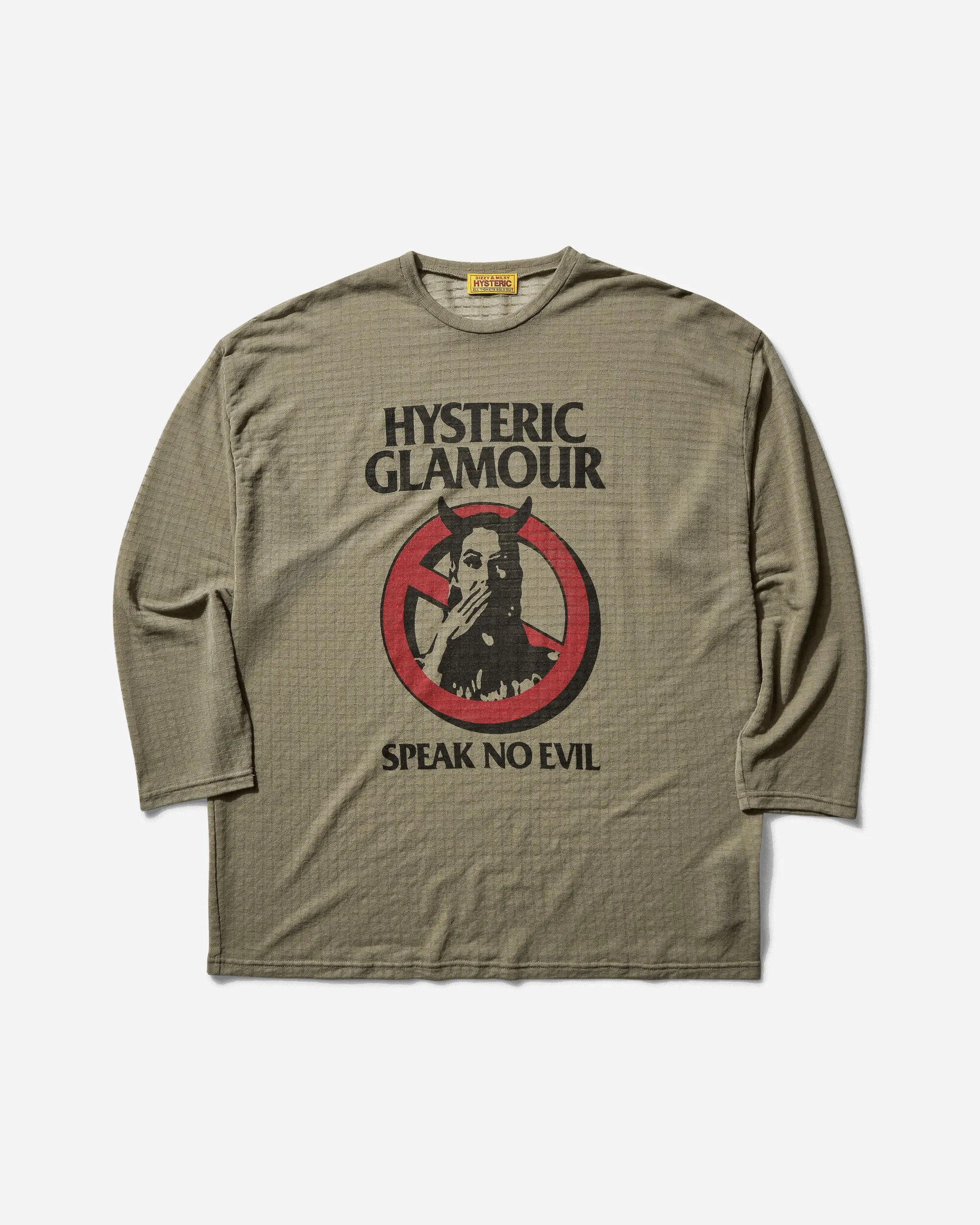 Women's Warning Evil One-Piece Top Khaki