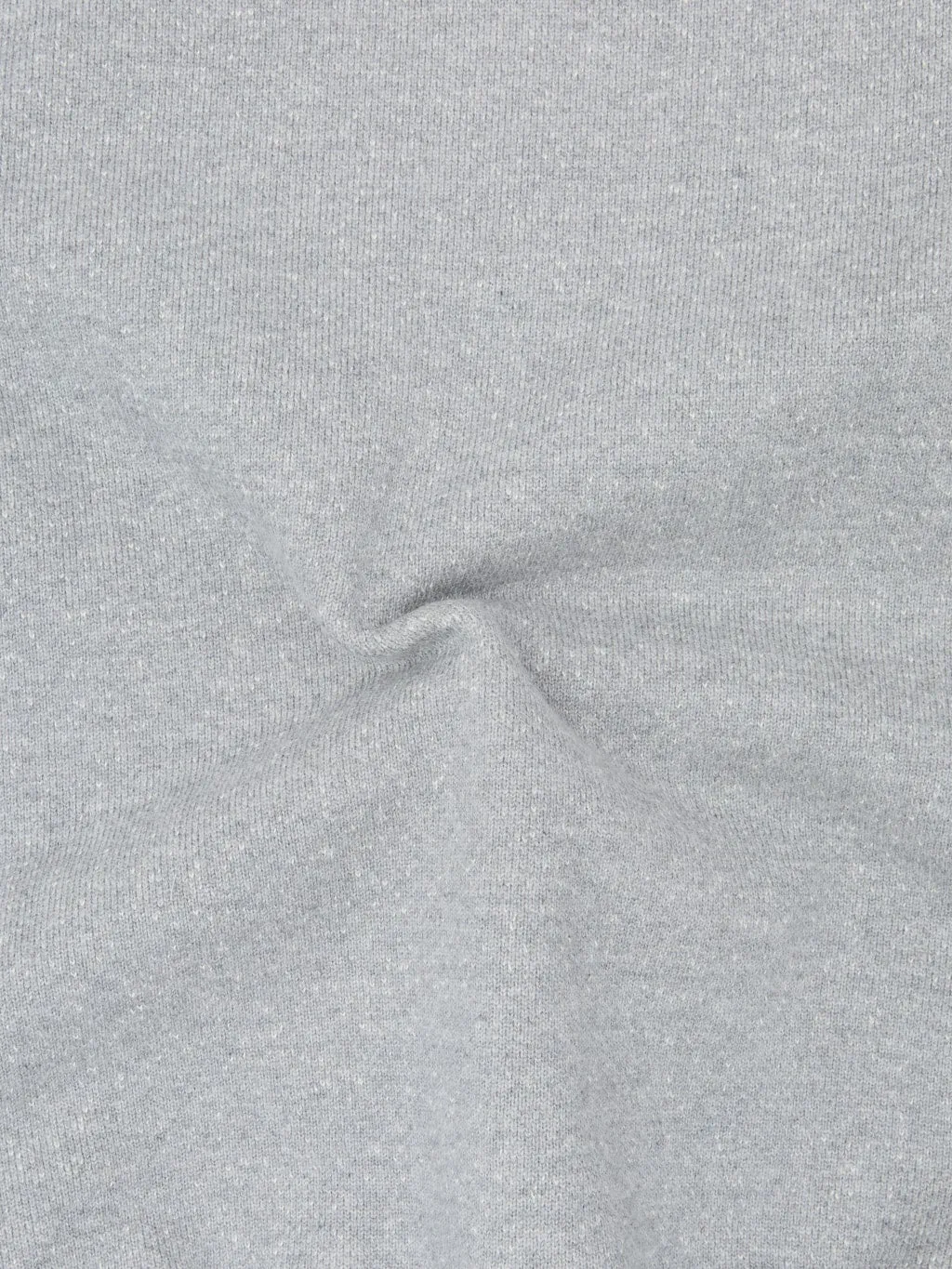 Wonder Looper Pullover Crewneck 876gsm Double Heavyweight French Terry Heather Grey