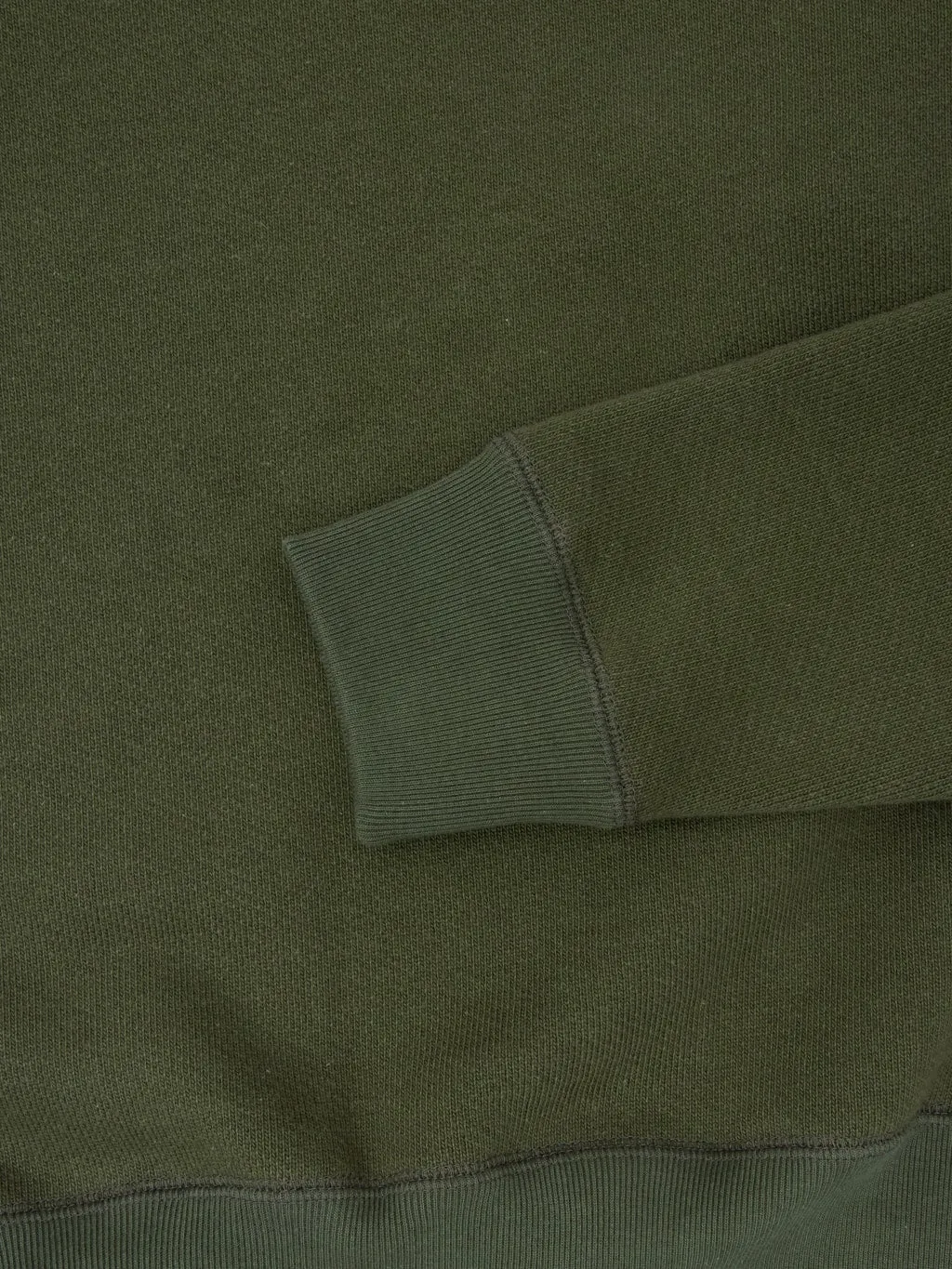 Wonder Looper Pullover Crewneck 876gsm Double Heavyweight French Terry Khaki