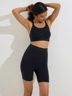 Wunderlove Black Padded Invisible Sports Bra